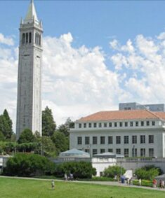 Sather Tower and the U.C. Berkeley Campus
