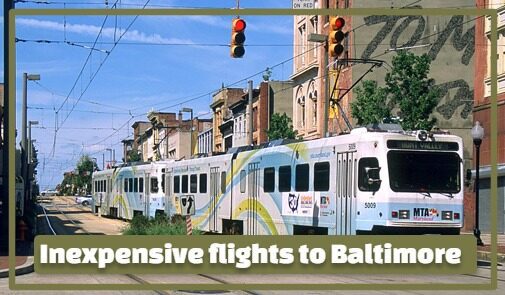 Light Rail in Baltimore